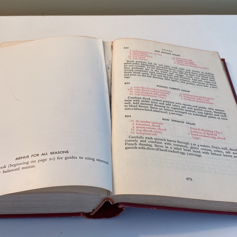 Vintage Cookbook The Modern Family Cookbook Copyright 1968 - Picture 8 of 9